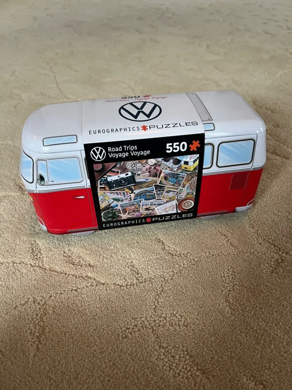 Eurographics VW Road Trips 550-Piece Jigsaw Puzzle